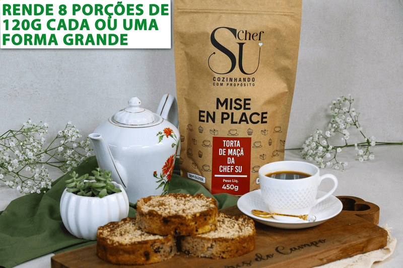 Torta de Maçã - Mise en Place