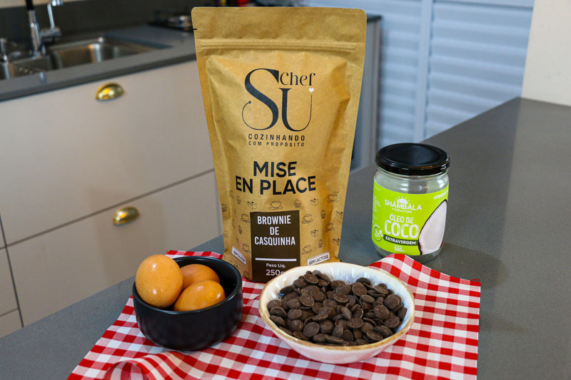 Brownie de Casquinha - Mise en Place