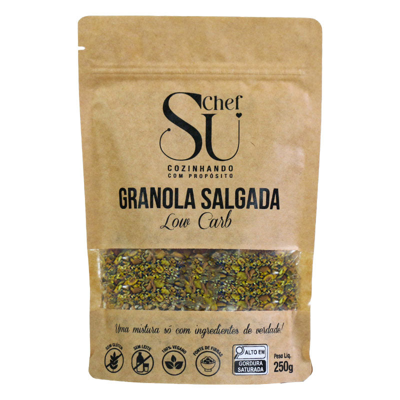 Granola Salgada - Low Carb