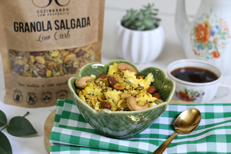 Granola Salgada - Low Carb