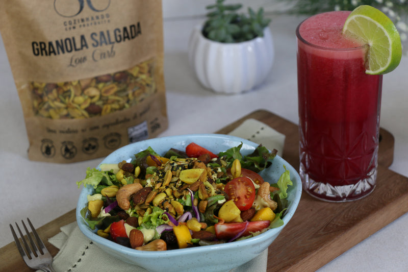 Granola Salgada - Low Carb