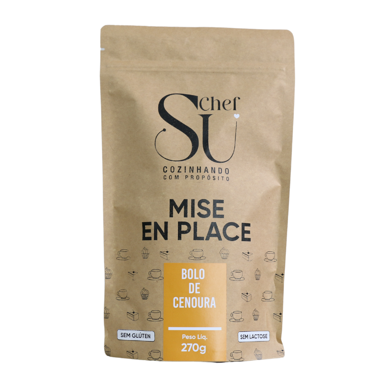 Bolo de Cenoura - Mise en Place