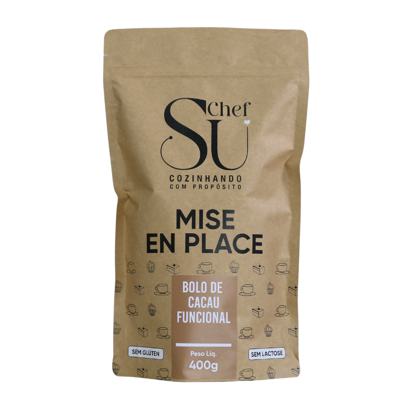 Bolo de Cacau Funcional - Mise en Place