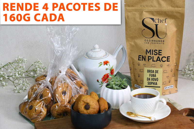 Broa de Fubá da Vovó Sophia - Mise en Place
