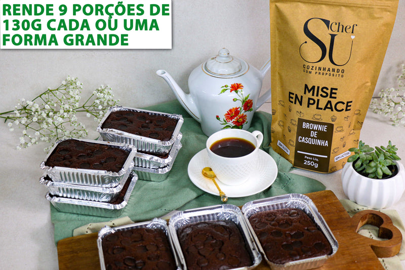 Brownie de Casquinha - Mise en Place